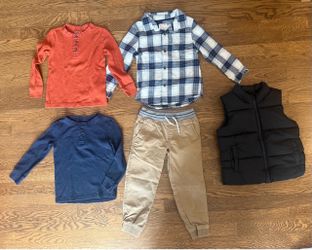 4T kids boy fall bundle