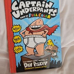 CAPTAIN UNDERPANTS BOOK HARDCOVER 