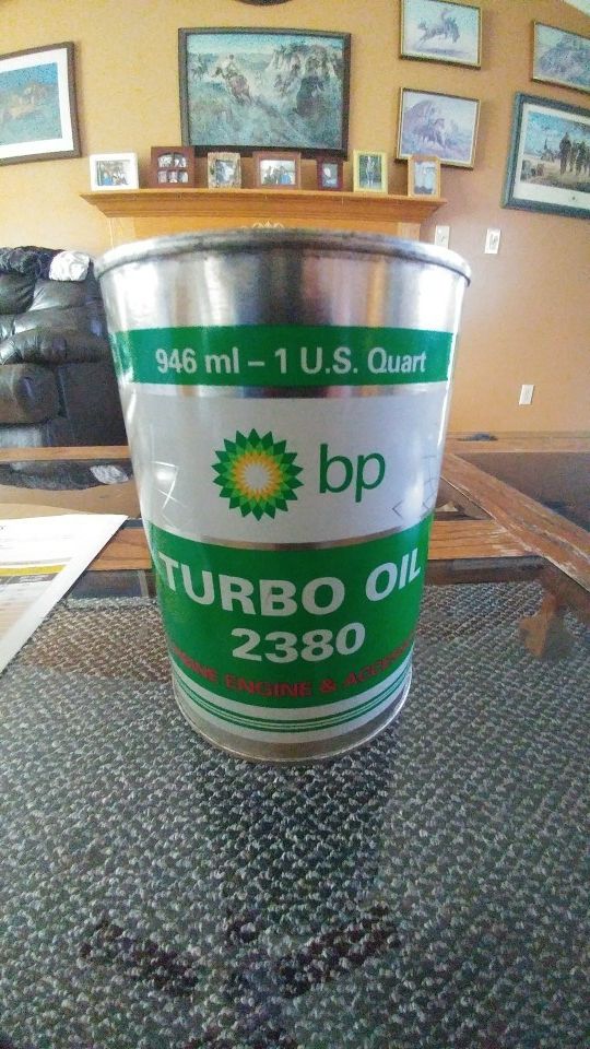 50 quarts BP Turbo oil 2380 Turbine Engine and Accessory