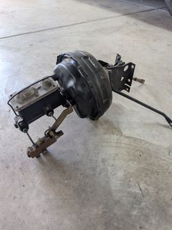 Master Cylinder and Booster