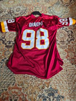 VTG NFL WASHINGTON REDSKINS ORAKPO #98 ON FIELD JERSEY
