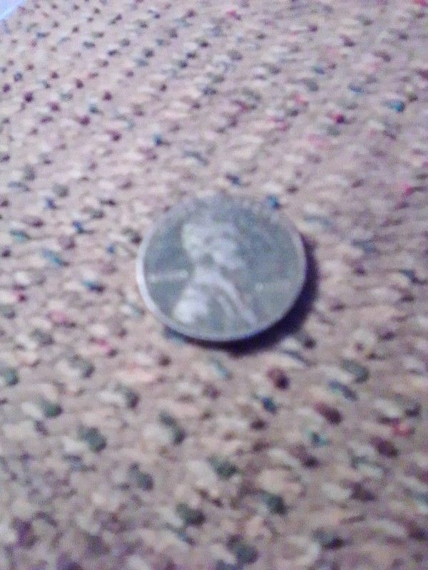 1943 No Mint Steel Wheat Penny