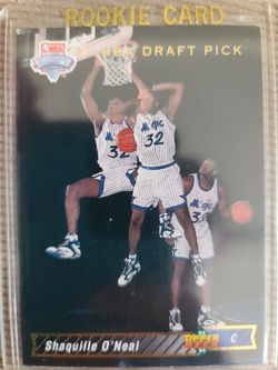 SHAQUILLE O'NEAL 92 93 UPPER DECK DRAFT PICK