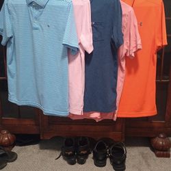 Boys/Young Men Vineyard Vines Shirts (3) Gap (1) Under armour (1)
