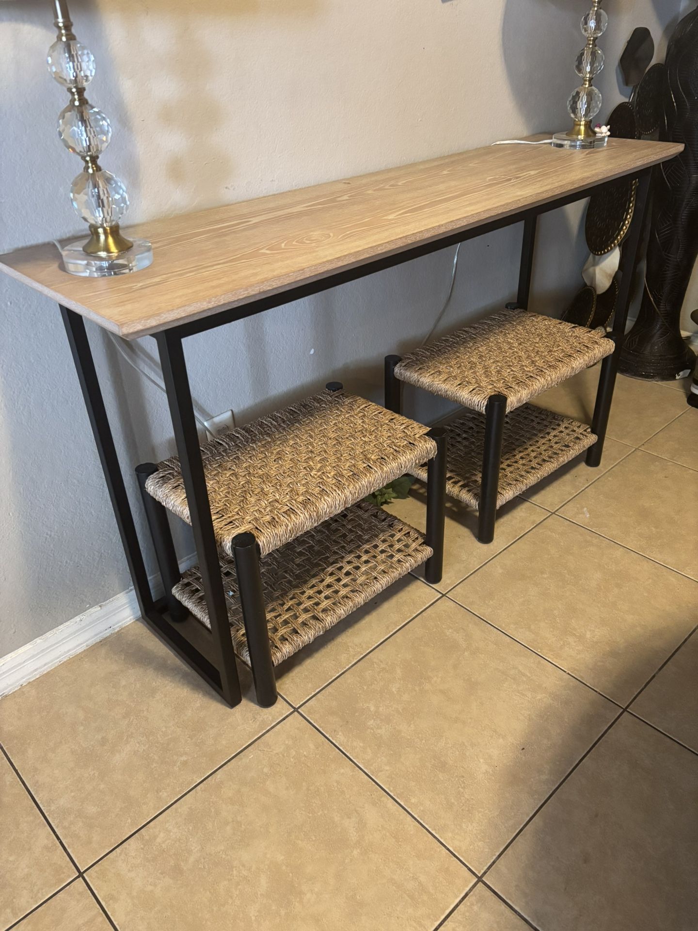 Console Table And Chairs