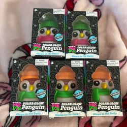 Authentic Needoh Polar Glow Penguin