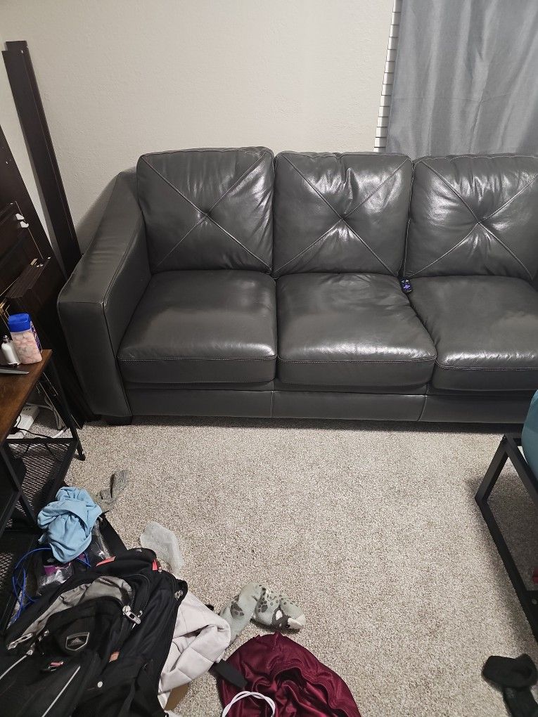 Leather Couch