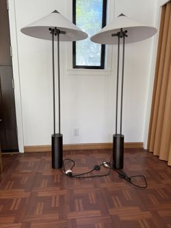 Pair Of Staccato floor lamps cB2