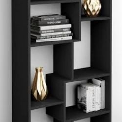 Black wooden bookshelf ( from Scandinavian designs furniture ) 