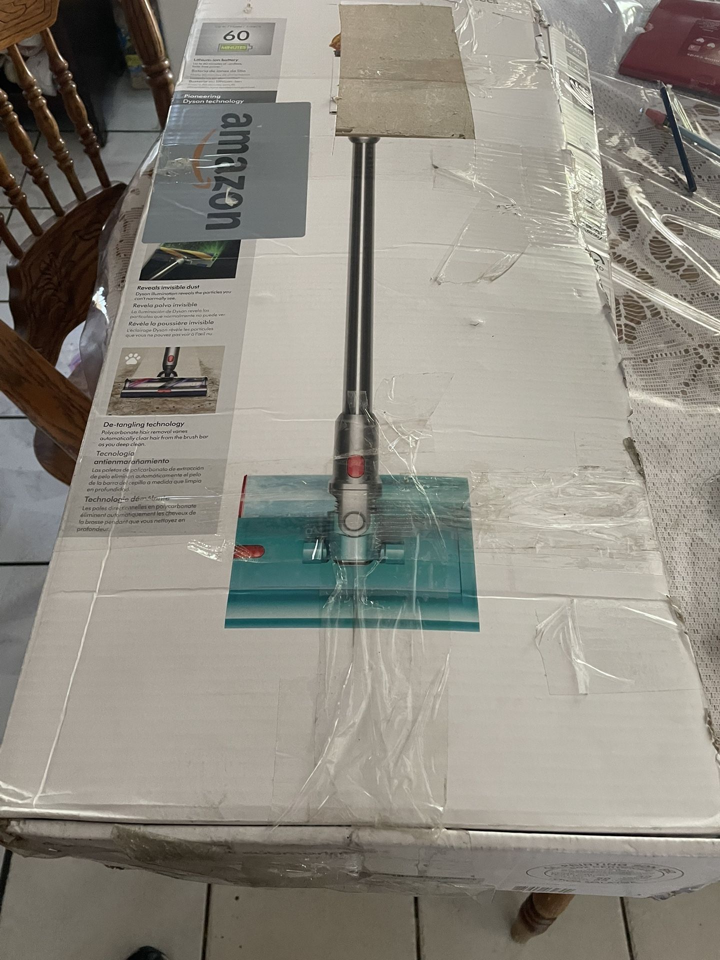 Dyson V15s Detect Submarine Wet Dry Vacuum, Yellow/Nickel 6