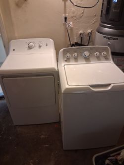 GE WASHER and DRYER