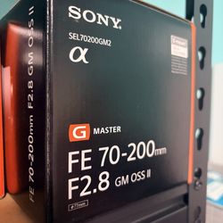 Sony 70-200mm 2.8 gm2