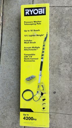 Ryobi Pressure Washer Telescope Pole
