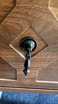 Teardrop Cabinet knobs Black