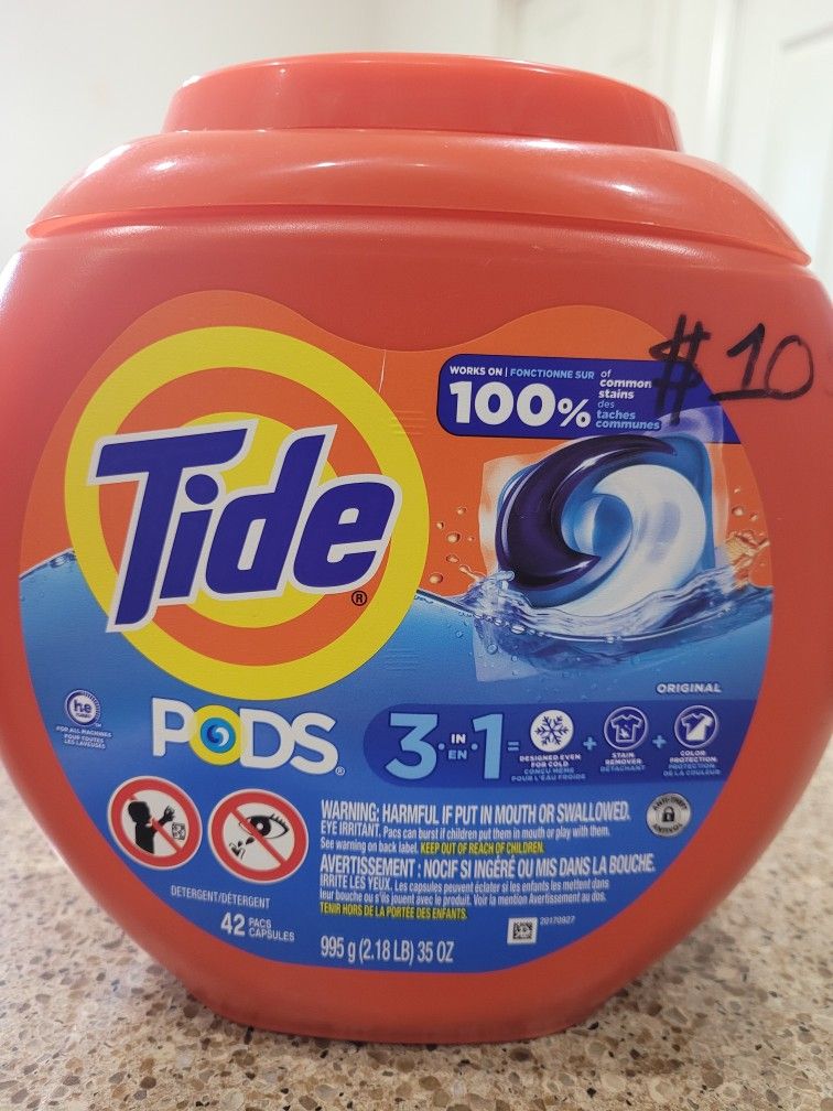 NEW Tide Pods Original 3 In 1 42 Count