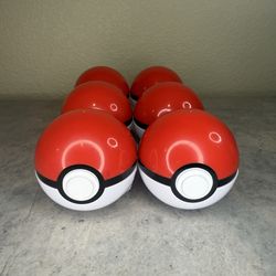 Rare PokéPark Kanto Pins (Japan Exclusive) - 6 balls - Sold as Set