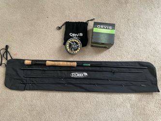 St Croix premier P908.4 flyrod excellent condition.  9’-8wt