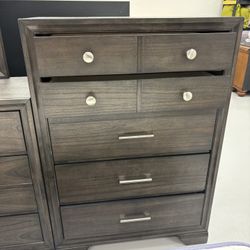 Gray Wooden Drawer Chest$450 New Still In Box