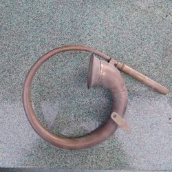 Antique Brass Bulb Horn