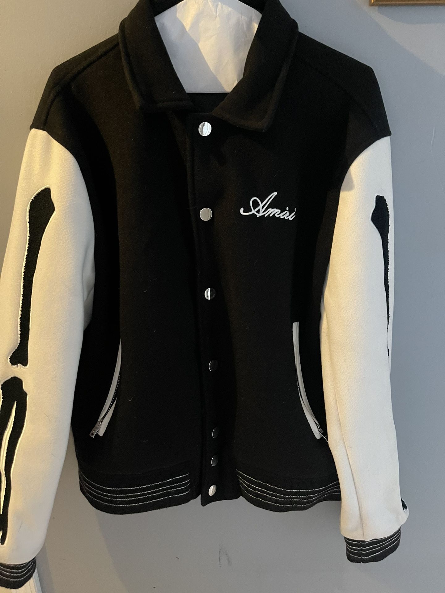 AMIRI BONES VARSITY JACKET