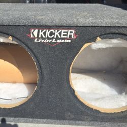 12" KICKER CUSTOM SPEAKER BOX