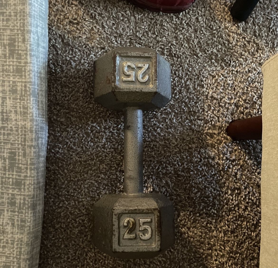 25 Pound Dumbbell