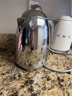 SMEG - KLF04 7-Cup Variable Temperature Kettle - Stainless Steel