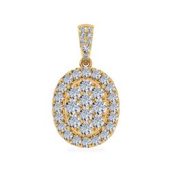 REAL 14k YELLOW GOLD PENDANT 