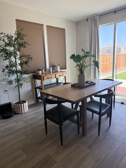 Table and chairs