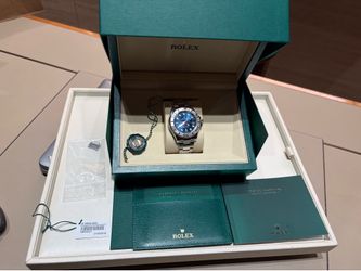 New 2026 Rolex Yacht master box and papers. Oystersteel / Platinum