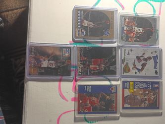 X7 Michael Jordan cards