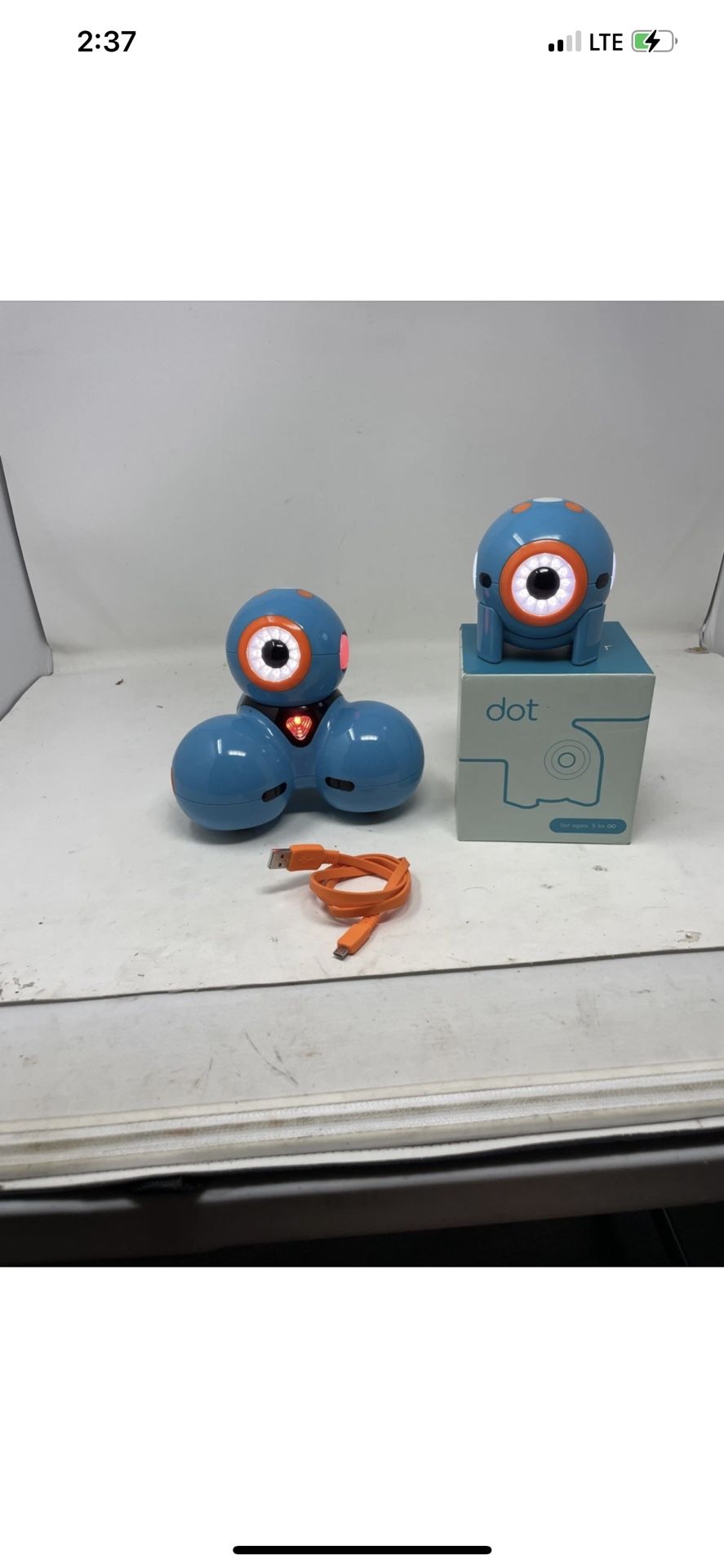 Wonder Workshop Dash DA01 And Dot Robots DO01