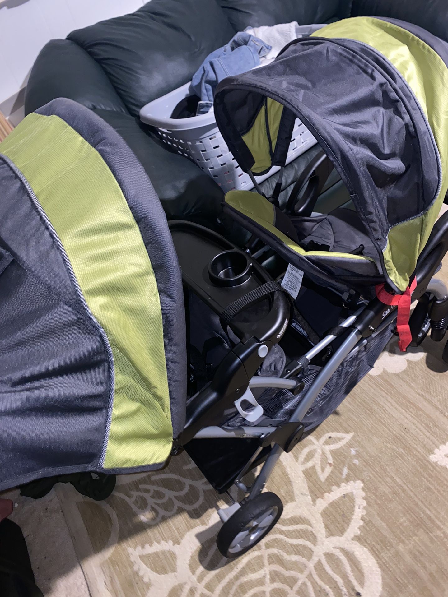 Double Sit And Stand Stroller