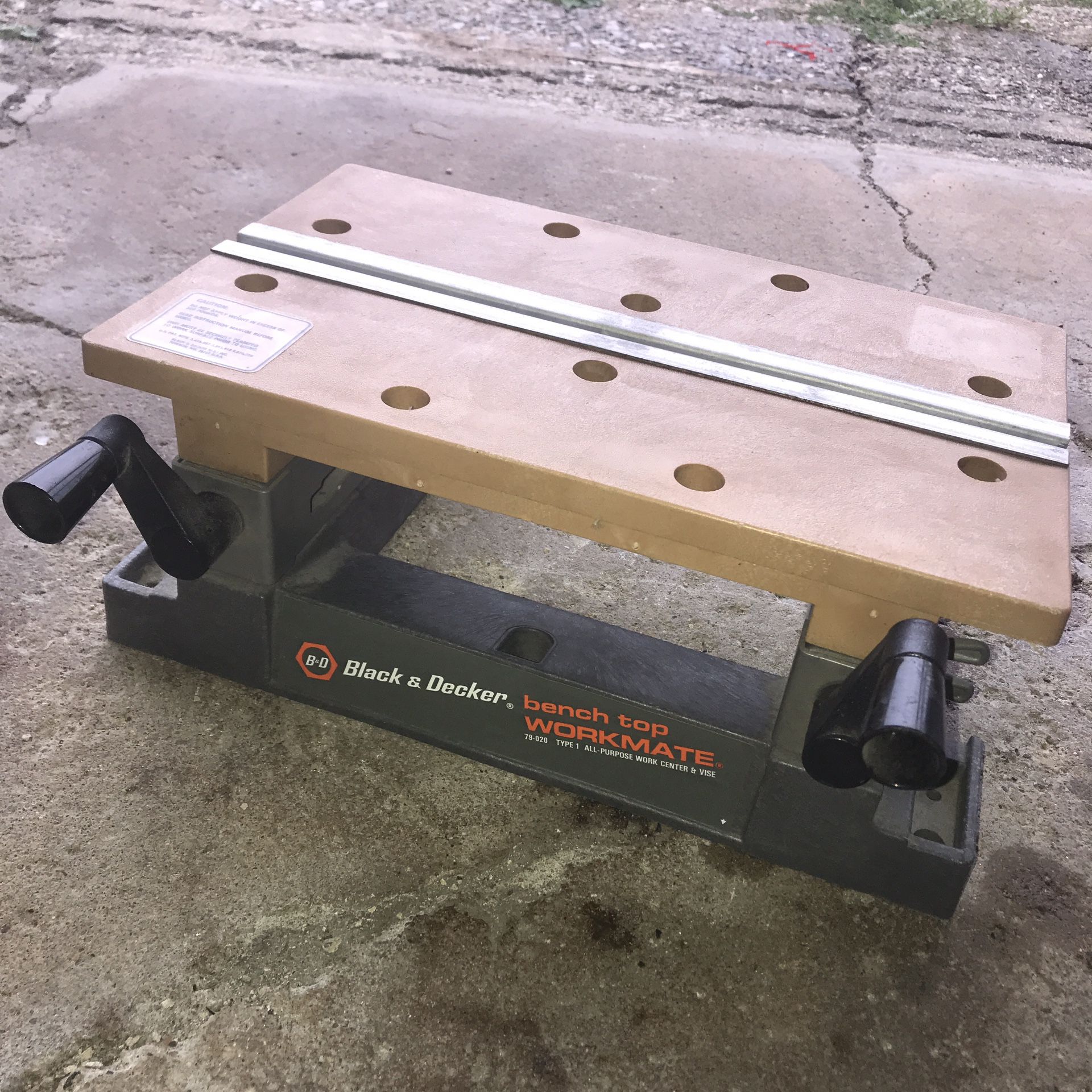 Vintage Veloce™: New Top Jaws for the Black & Decker Workmate 79