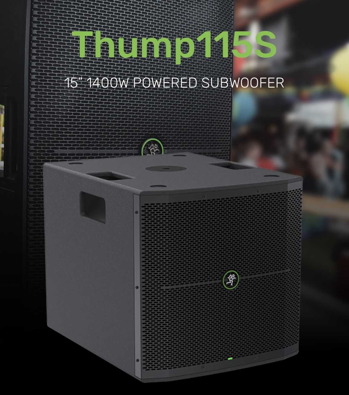 Mackie Thump115S 1,400-watt 15-inch Powered Subwoofer