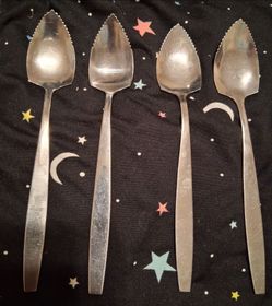 Stainless Serated Spoons