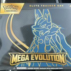 The Pokémon TCG: Mega Evolution Elite Trainer Box