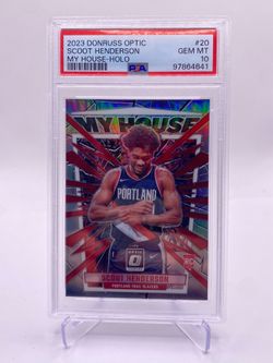 2023-24 Panini Donruss Optic - My House Scoot Henderson #20 Holo Prizm (RC)