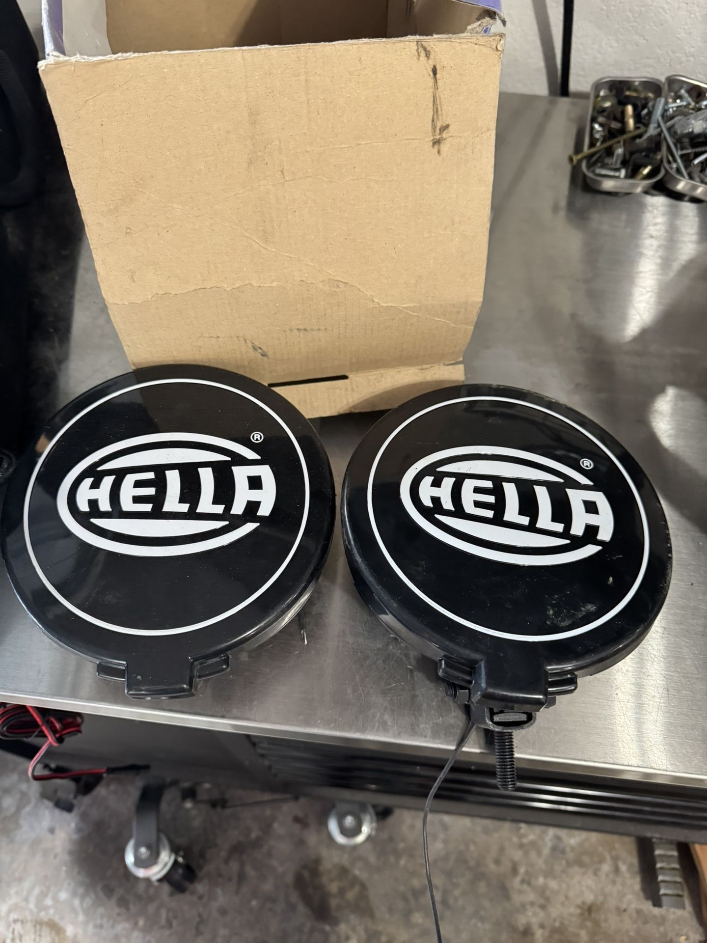 Hella 500 Black Magic Fog Lights 