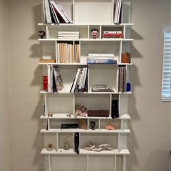 White BoConcept Bookshelves 