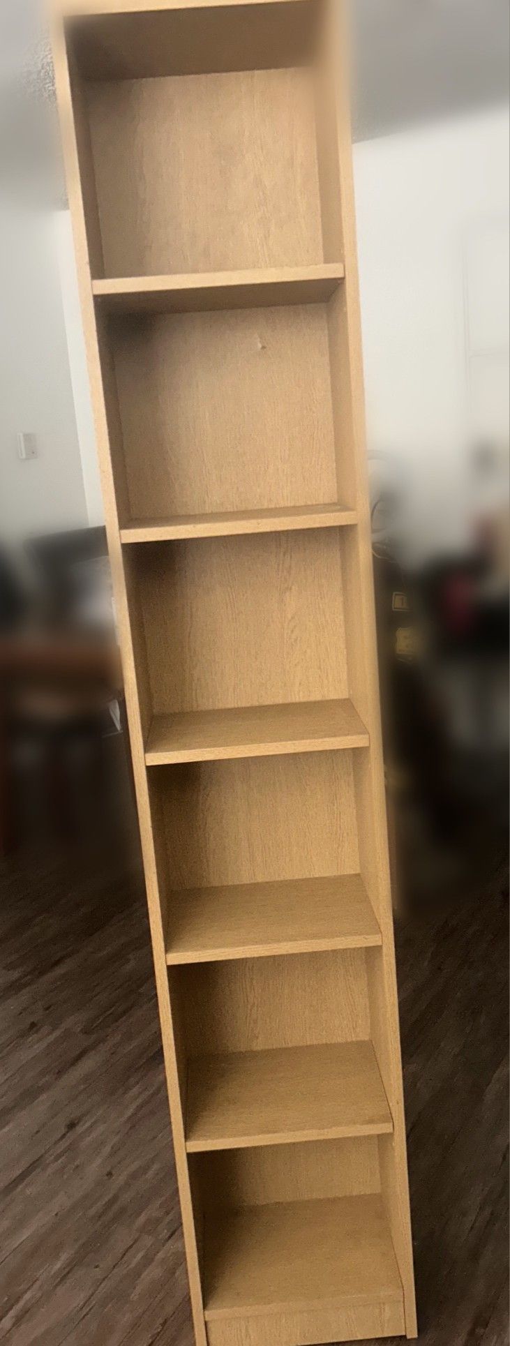 Tall Wood Bookcase Shelf