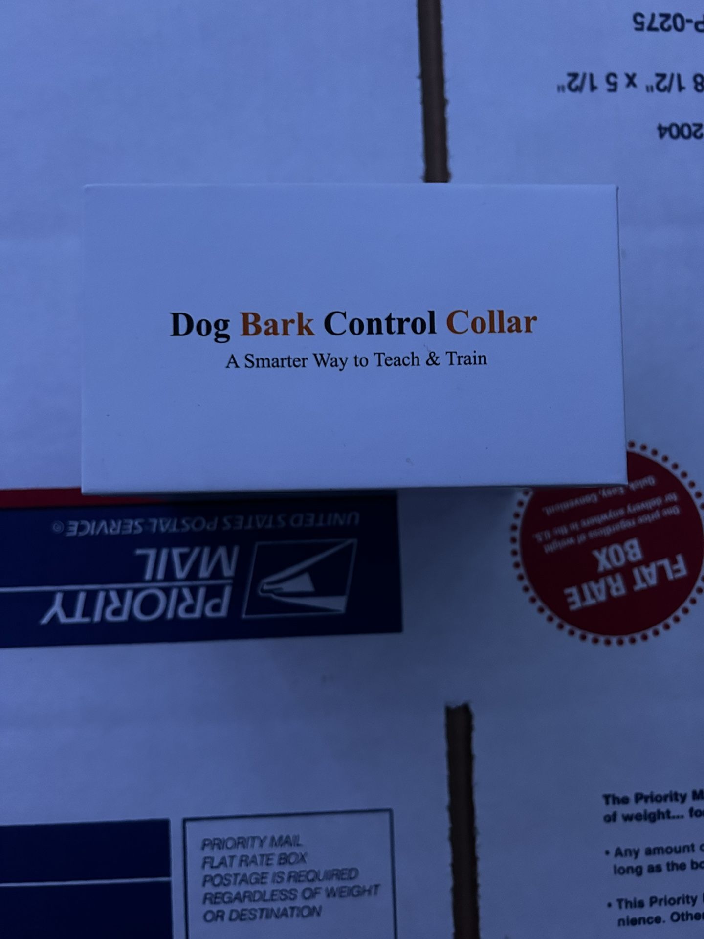 Dog Bark Control Collar