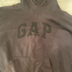 Black Balenciaga Yeezy Gap Hoodie