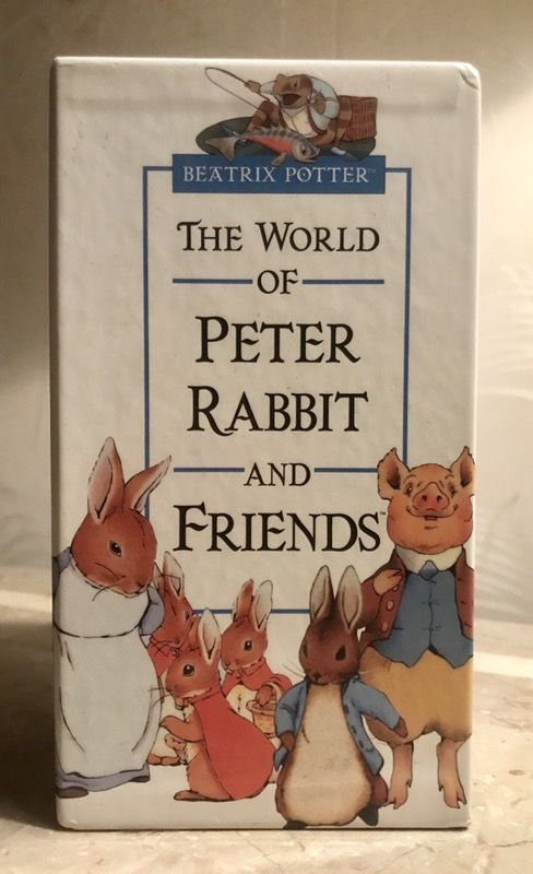BEATRIX POTTER THE WORLD OF PETER RABBIT AND FRIENDS VHS (SET OF 3)