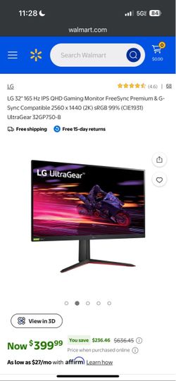 Gaming monitor (brand new)