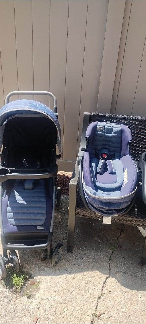 Baby Car Seat Stroller Set And More