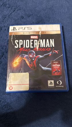 Ps5 Ultimate Edition Spider-Man Miles Morales