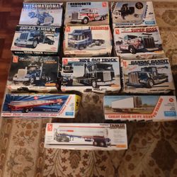 Semi Truck Model Kits 