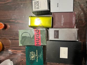 Men's Cologne Lot – 6 Boxes