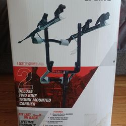 New deluxe two bike mounted carrier